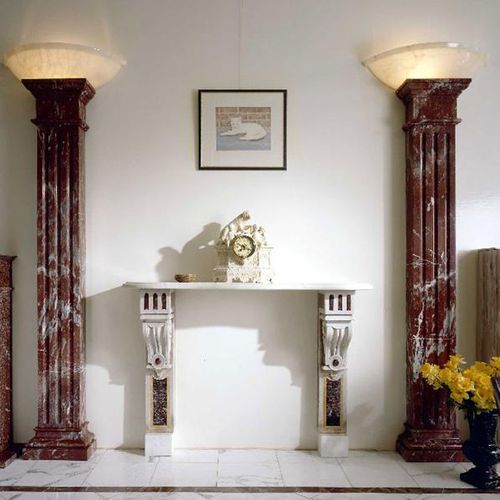 Pilastro in pietra - LIGHT & ONYX - Leonardo Caminetti GmbH