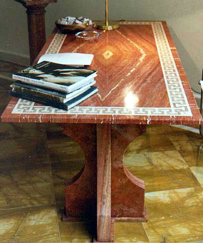 Tavolo classico - PERSIAN - Leonardo Caminetti GmbH - in marmo / rettangolare