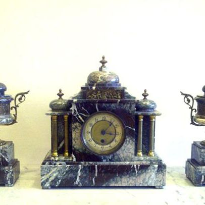 Orologio classico - Leonardo Caminetti GmbH - da tavolo / analogico / in marmo