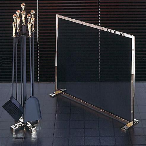 Set da camino in acciaio - 5001 - Leonardo Caminetti GmbH