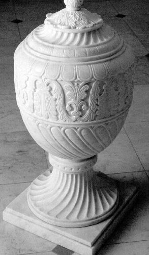 Vaso contemporaneo - Leonardo Caminetti GmbH - in pietra calcarea / in marmo