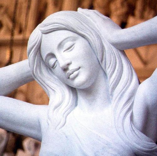 Scultura in pietra naturale - LA BELLA DONNA - Leonardo Caminetti GmbH