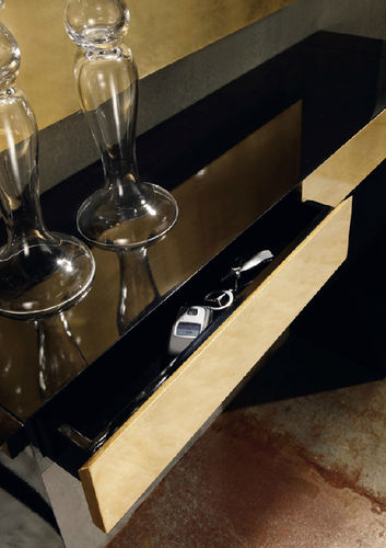 Consolle contemporanea - GROSSO  - Vettas Mobiliario - in legno laccato / rettangolare / per uso residenziale