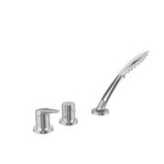 Miscelatore doppio comando per vasca - 20.327.730.000 - KWC AG - da appoggio / in metallo cromato / da bagno
