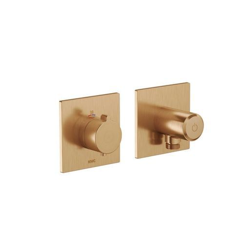 Valvola termostatica manuale - 21.004.853.178 - KWC AG - per doccia / a muro / color rame