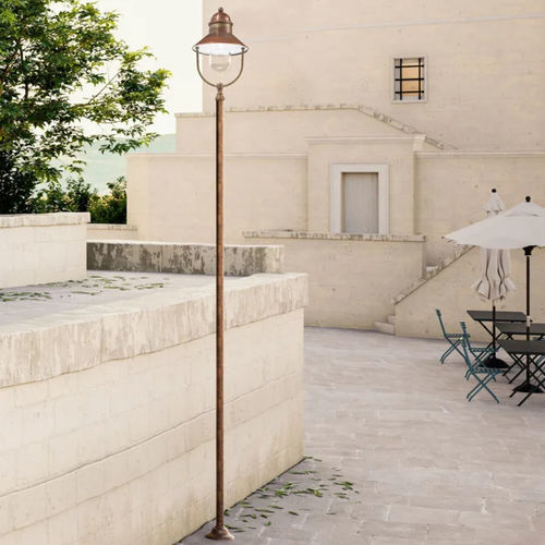 Lampione urbano - BORGO - IL FANALE - da giardino / classico / in rame