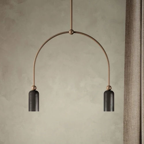 Lampada a sospensione - Madame - IL FANALE - in ottone / in ferro / contemporanea