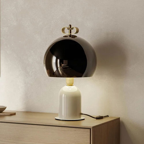 Lampada da tavolo - Bon Ton - IL FANALE - in ottone / in rovere / contemporanea
