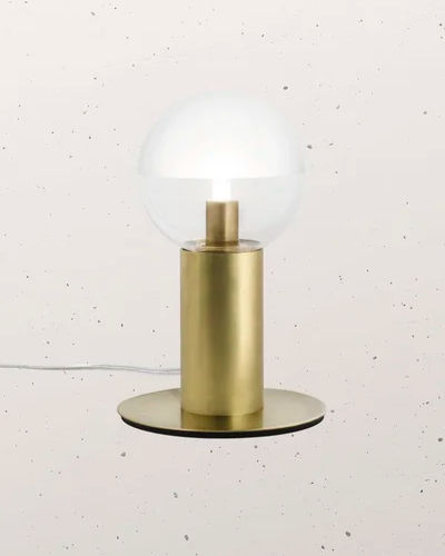 Lampada da tavolo - Molecola - IL FANALE - in ottone / in vetro / contemporanea