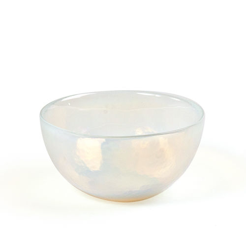 Badash Ciotola Decorativa In Vetro Stile Murano, Motivo Arcobaleno Tempestoso, 20,3 Cm, Centrotavola Fatto A Mano