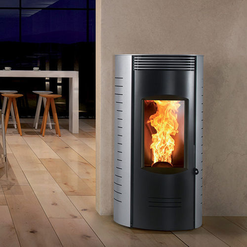 Stufa a pellets di legno - ROSELIN - DEVILLE - 8 kW / 9 kW / da appoggio