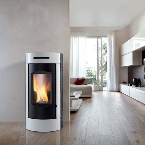 Stufa a pellets di legno - TANGARA  - DEVILLE - 8 kW / 9 kW / da appoggio