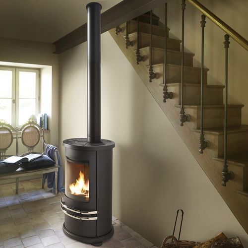 Stufa a legna - ORENSE - DEVILLE - 8 kW / da appoggio / contemporanea
