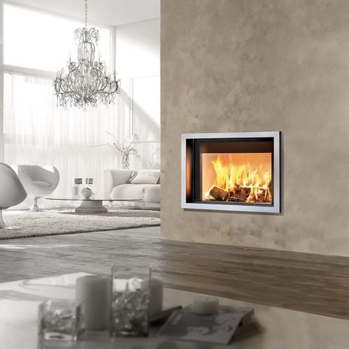 Focolare chiuso a legna - BAYARD 104 - DEVILLE - a 1 faccia / in acciaio / con porta a scomparsa