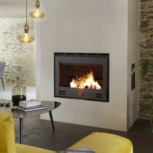 Inserto per camini a legna - 65 VERMEIL HPE Turbo - DEVILLE - in ghisa / contemporaneo