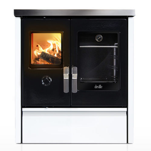 Blocco cottura a legna - MÉLISSE 75 - DEVILLE - 1  fuoco / 1 forno / classe A