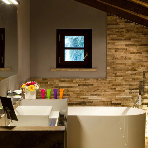 Davanzale in travertino - Arredo di Pietra srl - da interno