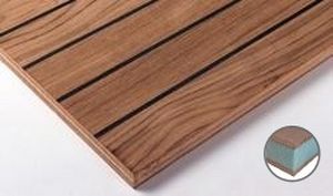 Pannello sandwich per pavimento - NAUTIPONT LIGHT - TOUBOIS - per solaio / rivestimento in legno / anima in polistirene