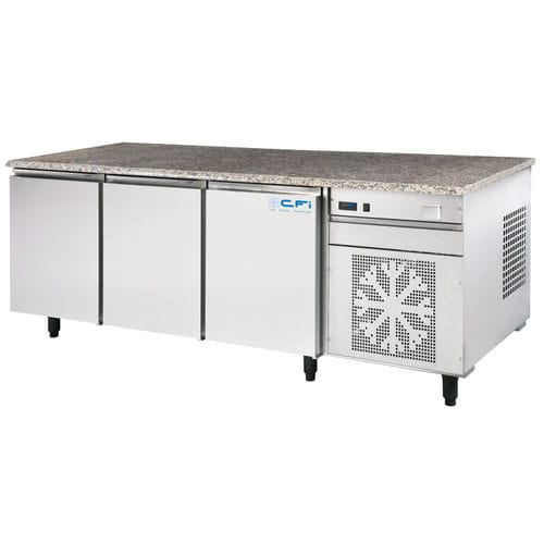 Tavolo di preparazione in acciaio inossidabile - TPC AND TPM RANGES - SEBP - refrigerato / con contenitore / professionale