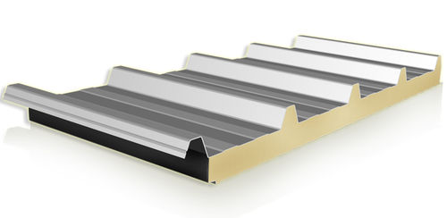 Pannello sandwich per tetto - RAIN 5 - SILEX NAV-SYSTEM - rivestimento in metallo / anima in poliisocianurato PIR