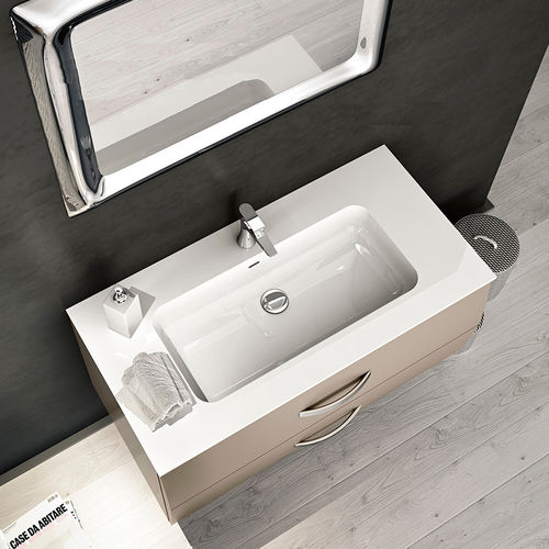 Piano lavabo in composito - TOP_TOP TECNOPLAN FINITURA LUCIDA - GB GROUP S.R.L.