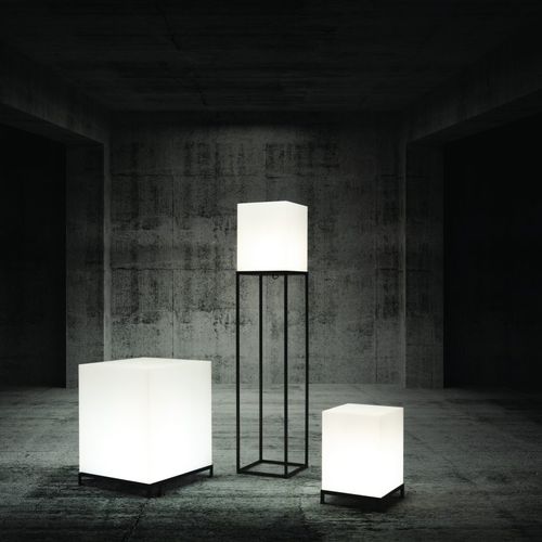 Lampada da terra - STARCUBE - ZEUS - in metallo / in acrilico / in resina