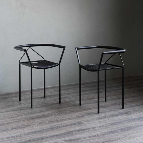Sedia contemporanea - POLTRONCINA - ZEUS - da interno / in gomma / per uso residenziale