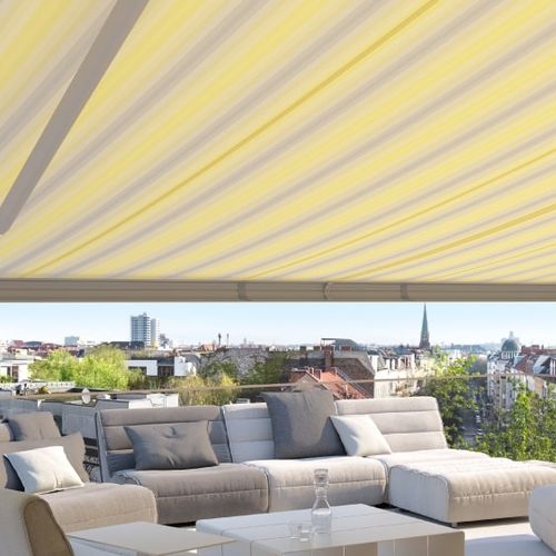 Copertura per pergola in PET - MODERN BASICS BLUE - Weinor - per uso residenziale