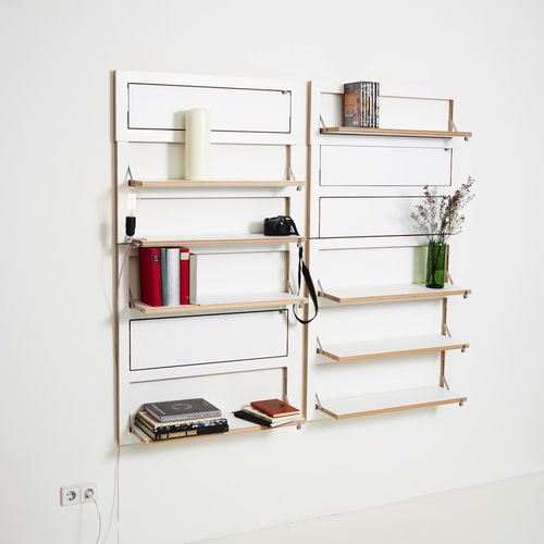 Scaffalatura per negozio - Fläpps Regal/Shelf - AMBIVALENZ - per biblioteca / per ufficio / per museo