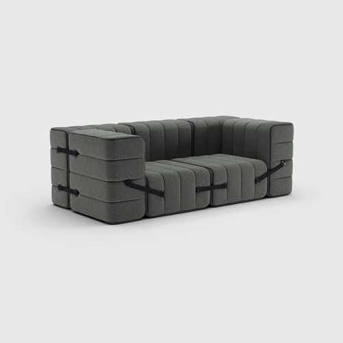 Divano modulare - CURT: SET 7  - AMBIVALENZ - letto / contemporaneo / in tessuto