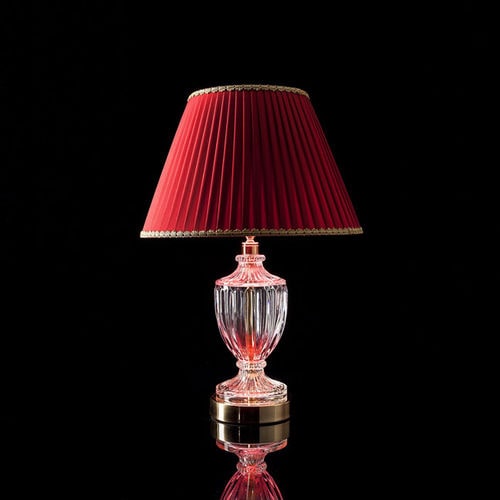 Lampada da comodino - ATMOSFERA - ZONCA SPA - in ottone lucidato / in cristallo / classica