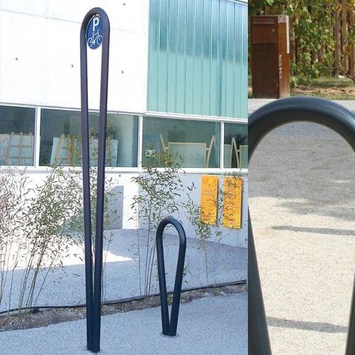 Pannello segnaletico a pavimento - OMÉGA - univers & cité | mobilier urbain - acciaio / da esterno