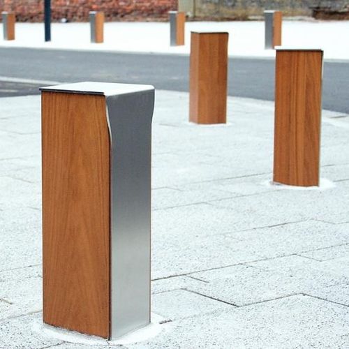 Dissuasore di sicurezza - NOVÉO - univers & cité | mobilier urbain - fissa / amovibile / in acciaio inossidabile