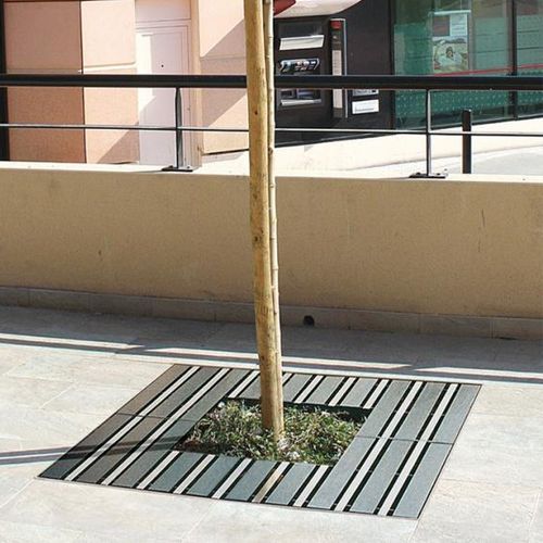 Griglia per alberi quadrata - ALLIAGE  - univers & cité | mobilier urbain - rettangolare / in acciaio