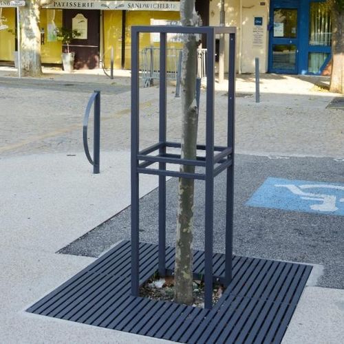 Griglia di protezione per alberi in acciaio - TIBY & VISION - univers & cité | mobilier urbain