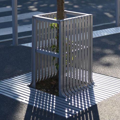 Griglia di protezione per alberi in acciaio - SYNERGIE - univers & cité | mobilier urbain