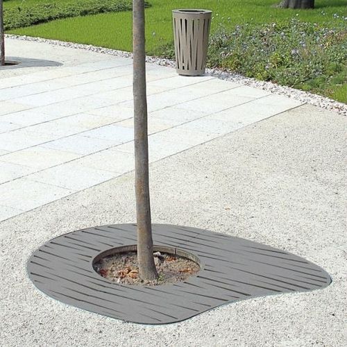 Griglia per alberi quadrata - EVOLUTION - univers & cité | mobilier urbain - rotonda / altre forme / in acciaio