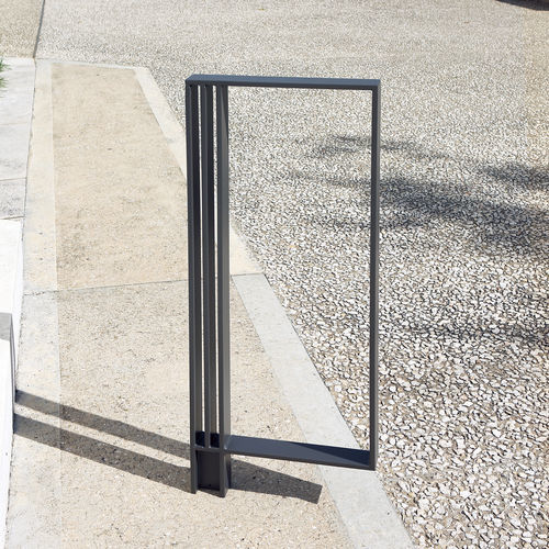 Poggia-biciclette a pavimento - ARLO - univers & cité | mobilier urbain - per spazio pubblico / in acciaio termolaccato / in acciaio zincato