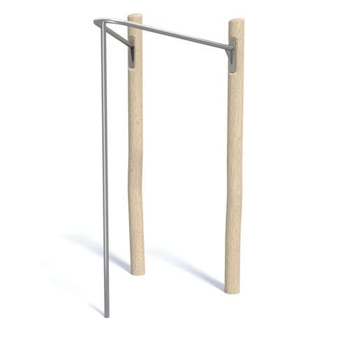 Barra di trazione doppia - 8210 - BUGLO Sp.zo.o. - in acciaio inossidabile / in legno / da esterno