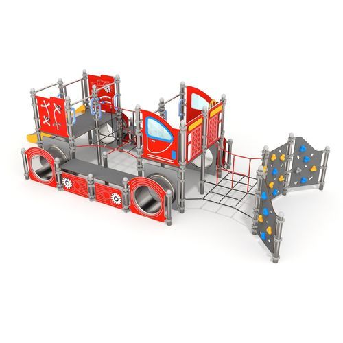 Struttura ludica per parco giochi - 4045 - BUGLO Sp.zo.o. - in HDPE / in HPL / modulare