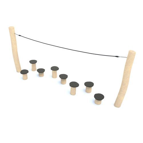 Percorso a ostacoli per parco giochi - 8116 - BUGLO Sp.zo.o. - passo passo / da esterno