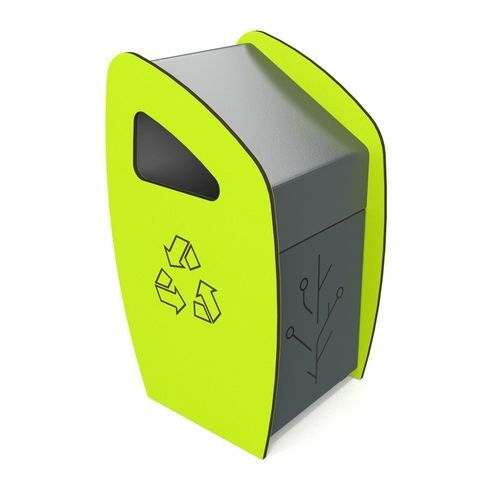 Portarifiuti pubblico - 6054 - BUGLO Sp.zo.o. - per raccolta differenziata / in metallo / con coperchio