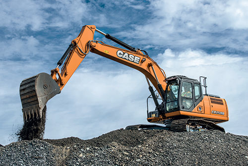 Escavatore intermedio - CX250D - Case Construction - cingolato / per cantiere / diesel