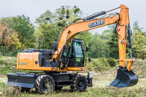 Escavatore intermedio - WX148 - Case Construction - gommato / Tier 3 / per cantiere