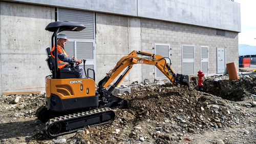 Escavatore mini - CX17C - Case Construction - cingolato / girevole / per cantiere