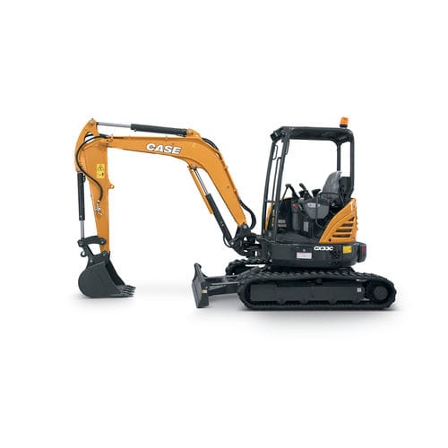 Escavatore mini - CX33C - Case Construction - cingolato / per cantiere / diesel