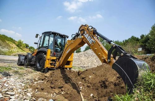 Terna multifunzione - 580SV - Case Construction - frontale / ergonomica / standard
