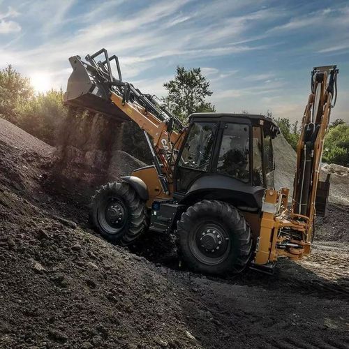 Terna multifunzione - 590SV - Case Construction - frontale / ergonomica / compatta
