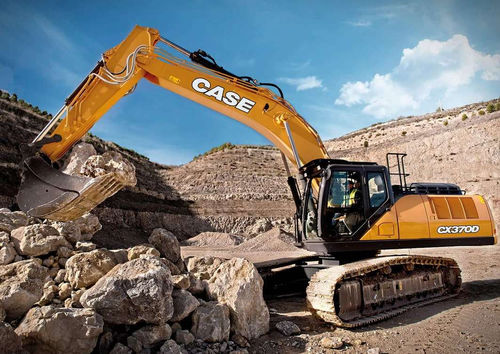 Escavatore cingolato - CX370D - Case Construction - diesel / per cantiere / di sollevamento