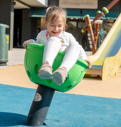 Gioco a rotazione per bambini - SILVER SERIES - Cemer Kent Ekipmanlari San. Tic. Ltd. Sti - per parco giochi
